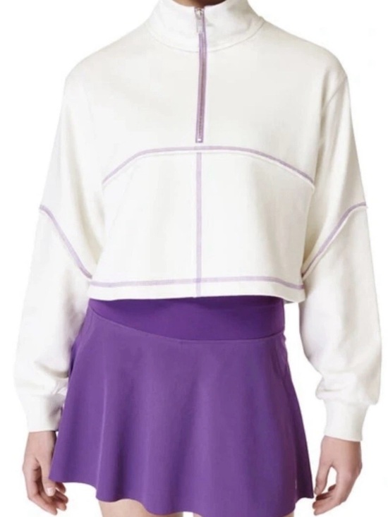 Sweaty Betty Tops - Sweaty Betty Revive Half Zip Sweatshirt SB8228 Size Medium